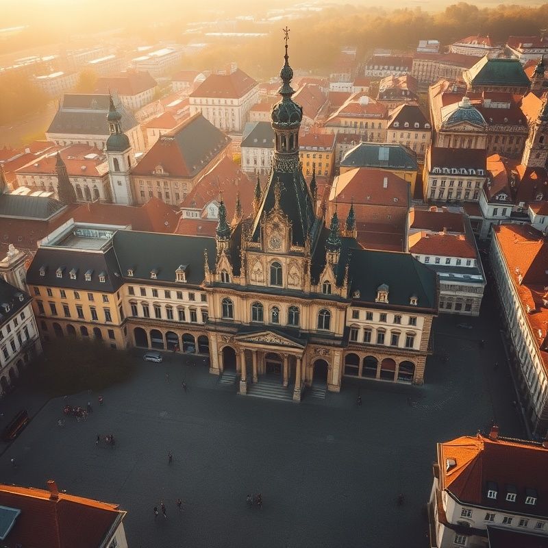 Pohled na Horní náměstí v Olomouci